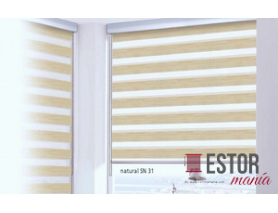 obturador Inclinado riñones Estores Noche y Día | Comprar estores noche y día Estormanía