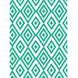 Estores enrollables estampados Astrid Mosaic Verde