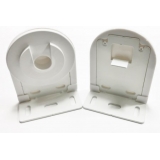 Soportes para estores enrollables tubo de 43mm blanco