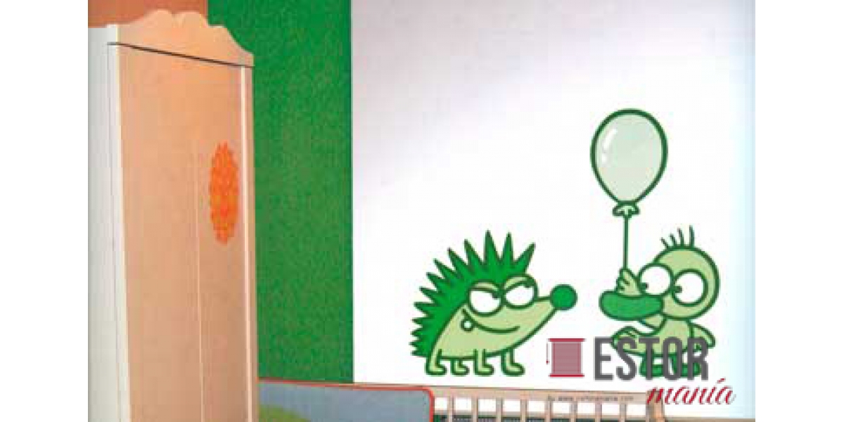 Estor Enrollable Juvenil Kukuxumusu Princesa Verde