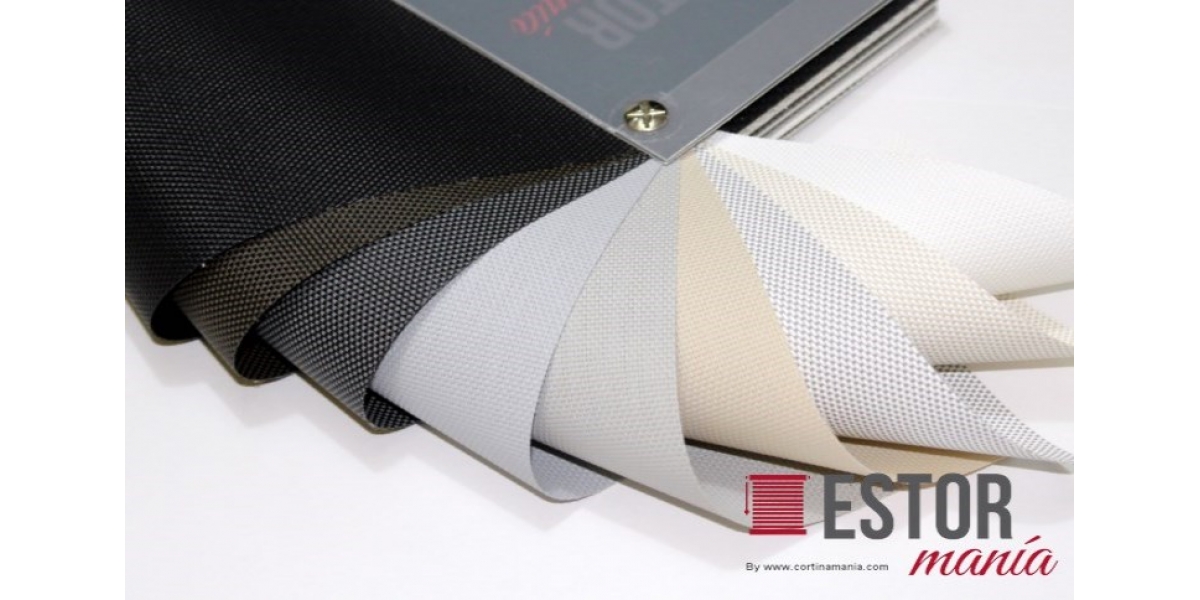 Estores enrollables screen Luxe Confort 1000 Blanco-Lino