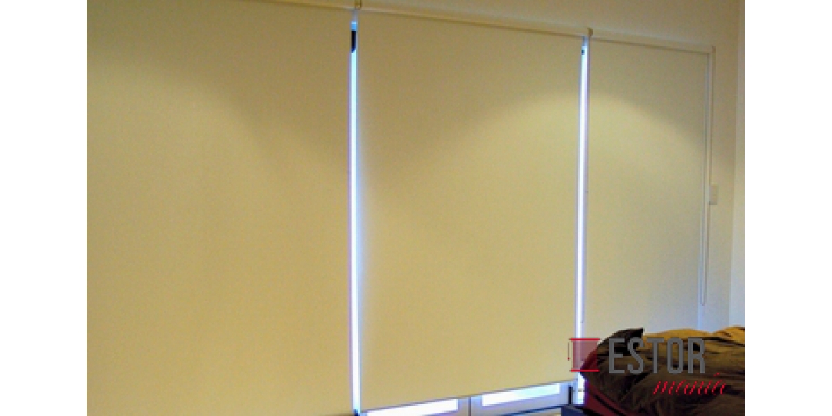 Estor enrollable opaco lino OP-03