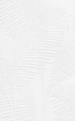 Estores enrollables estampados Botanic 1 blanco