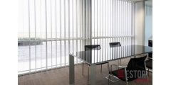 Cortinas lamas verticales de screen Luxe Confort 1000 Perla