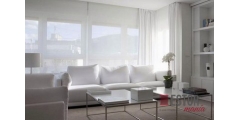 Cortinas enrollables screen Luxe Confort 1000 Blanco-Gris