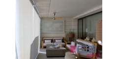 Estores enrollables Luxe Radiant 10 Blanco-Lino