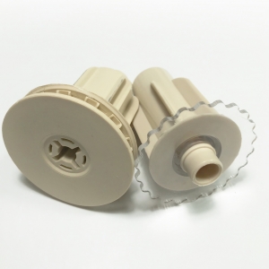 Kit comando y contera estor enrollable tubo de 43mm beige