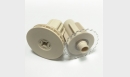 Kit comando y contera estor enrollable tubo de 43mm beige